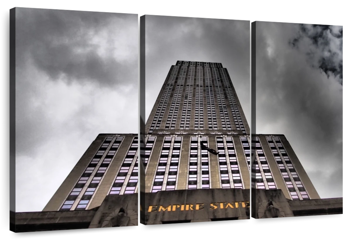 Wall Paintings, Building Photograph Prints Empire Art State & Art Drawings |