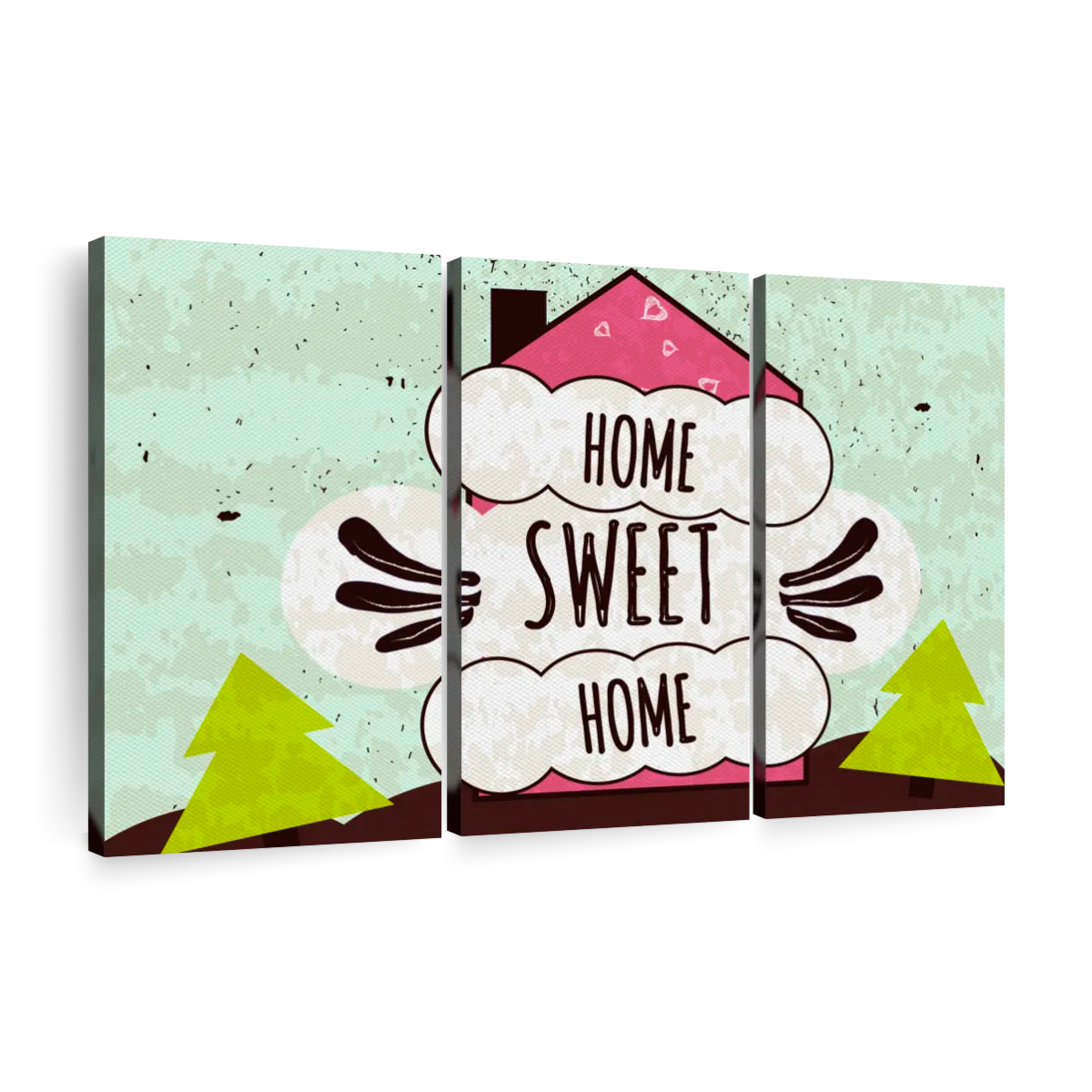 home sweet home sign clipart