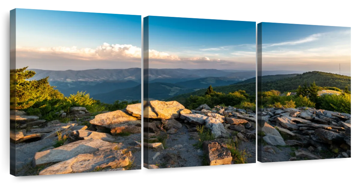Appalachian Mountain Sunset Wall Art | Photography