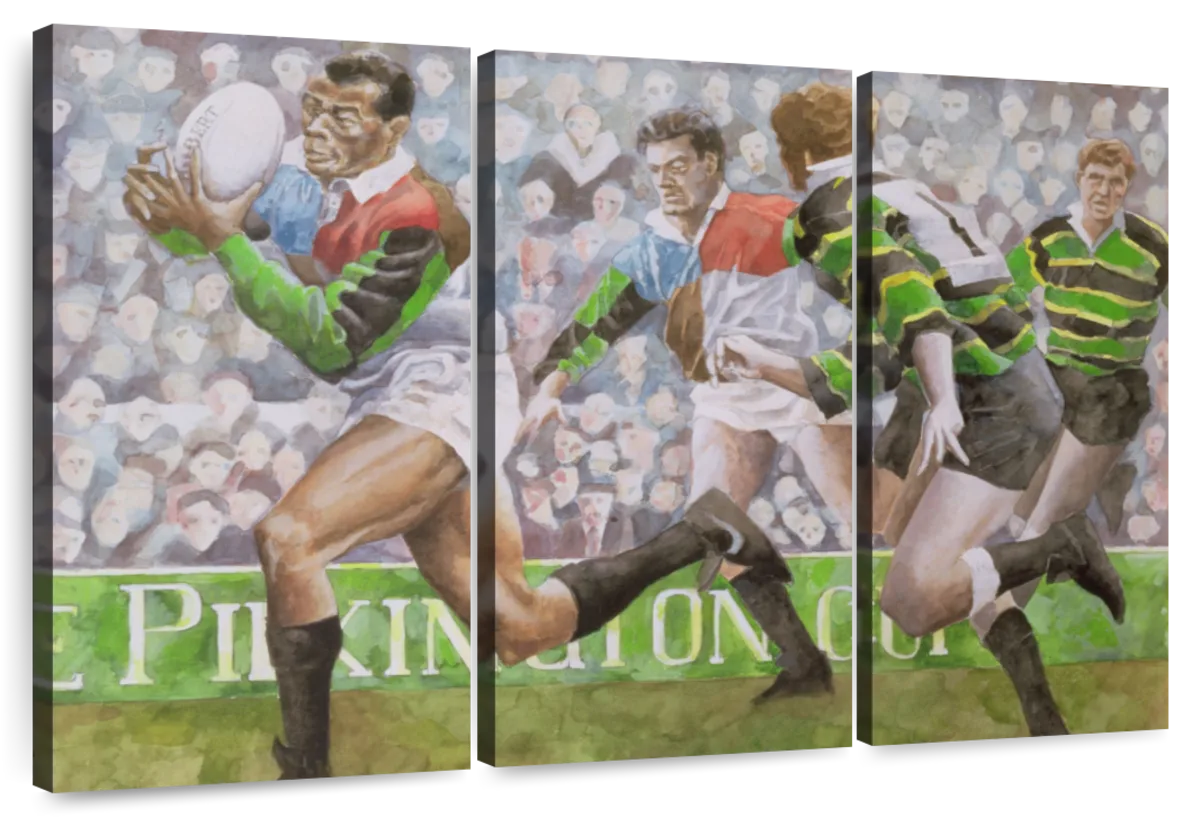 rugby art