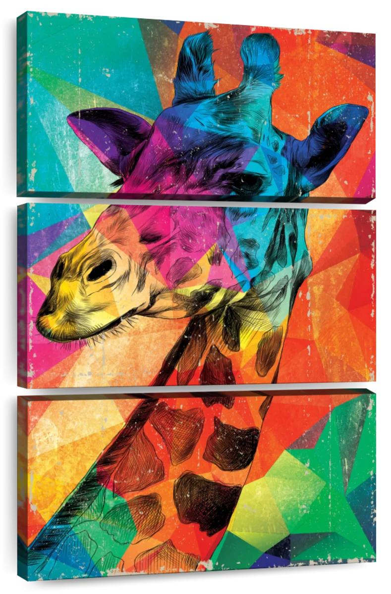 colorful paintings of animals