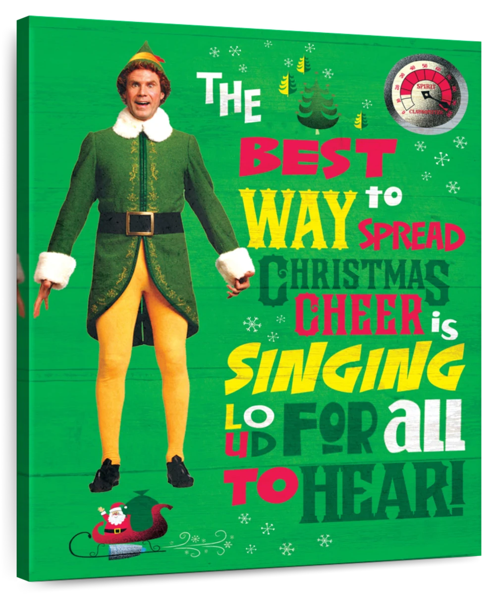 buddy the elf movie poster
