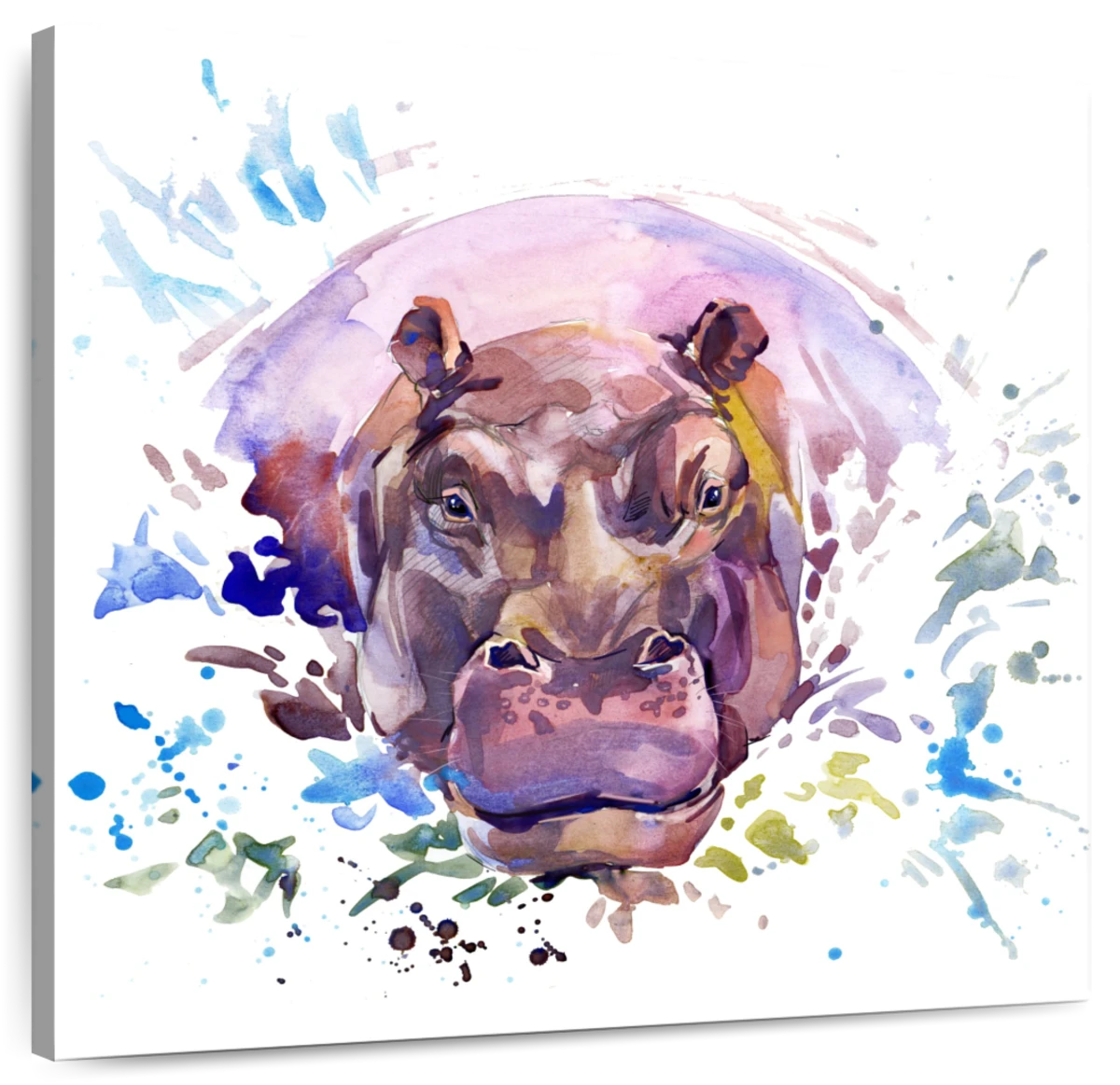 Art & | Drawings Hippo Art Photograph Paintings, Prints Wall