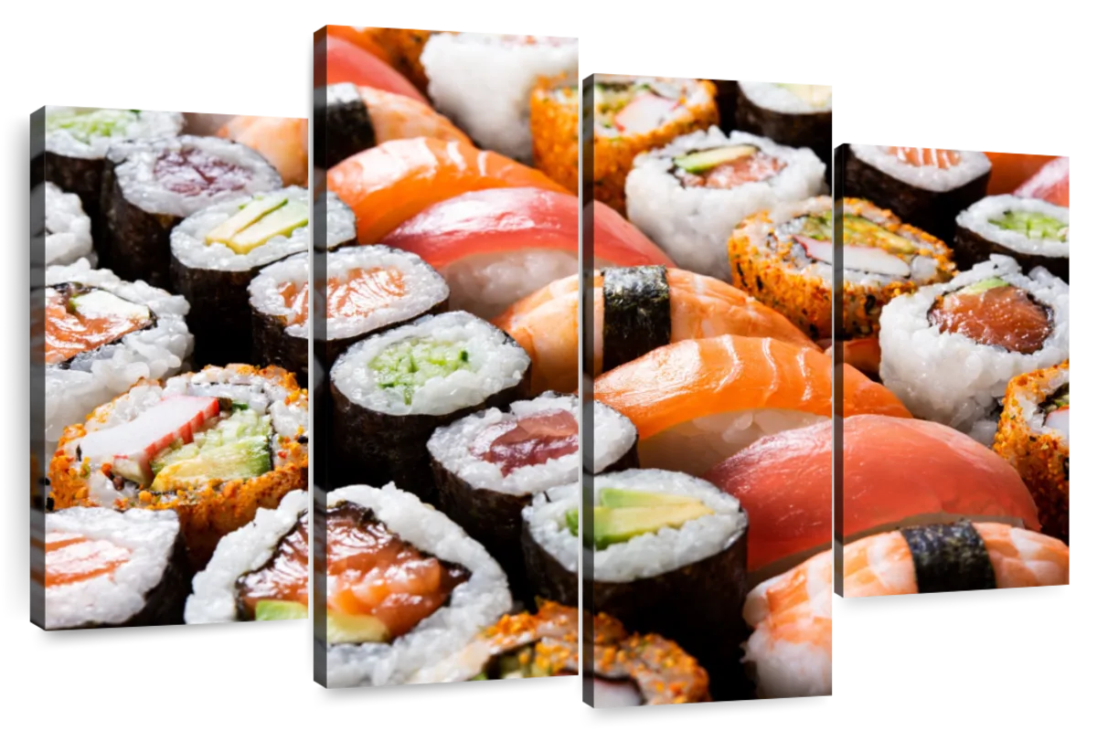 Sushi Set Art: Canvas Prints, Frames & Posters