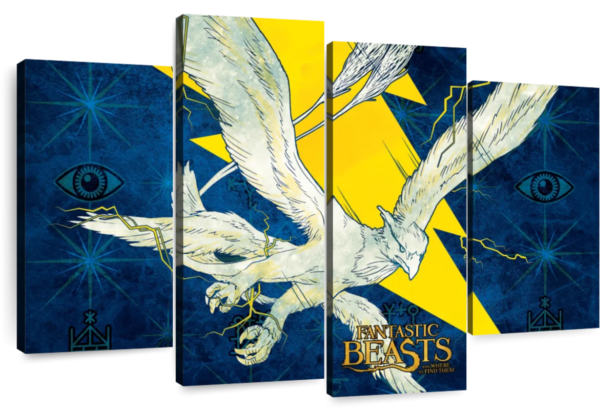 Harry Potter Ravenclaw House Eagle Art: Canvas Prints, Frames & Posters