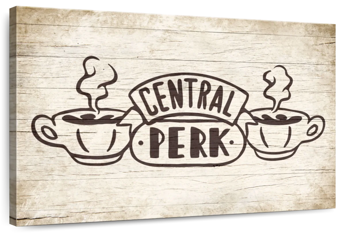 Central Perk Cups Logo Friends TV Show, High Quality Vinyl Stickers