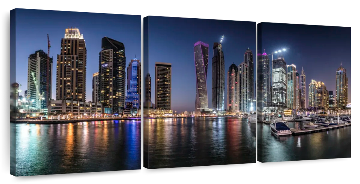 Dubai Marina Wall Art | Paintings, Drawings & Photograph Art Prints