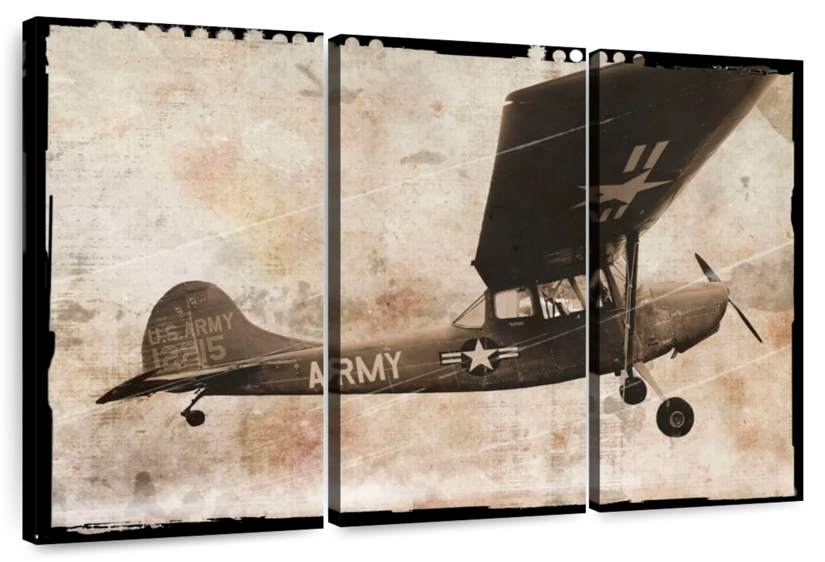 army airplanes drawings