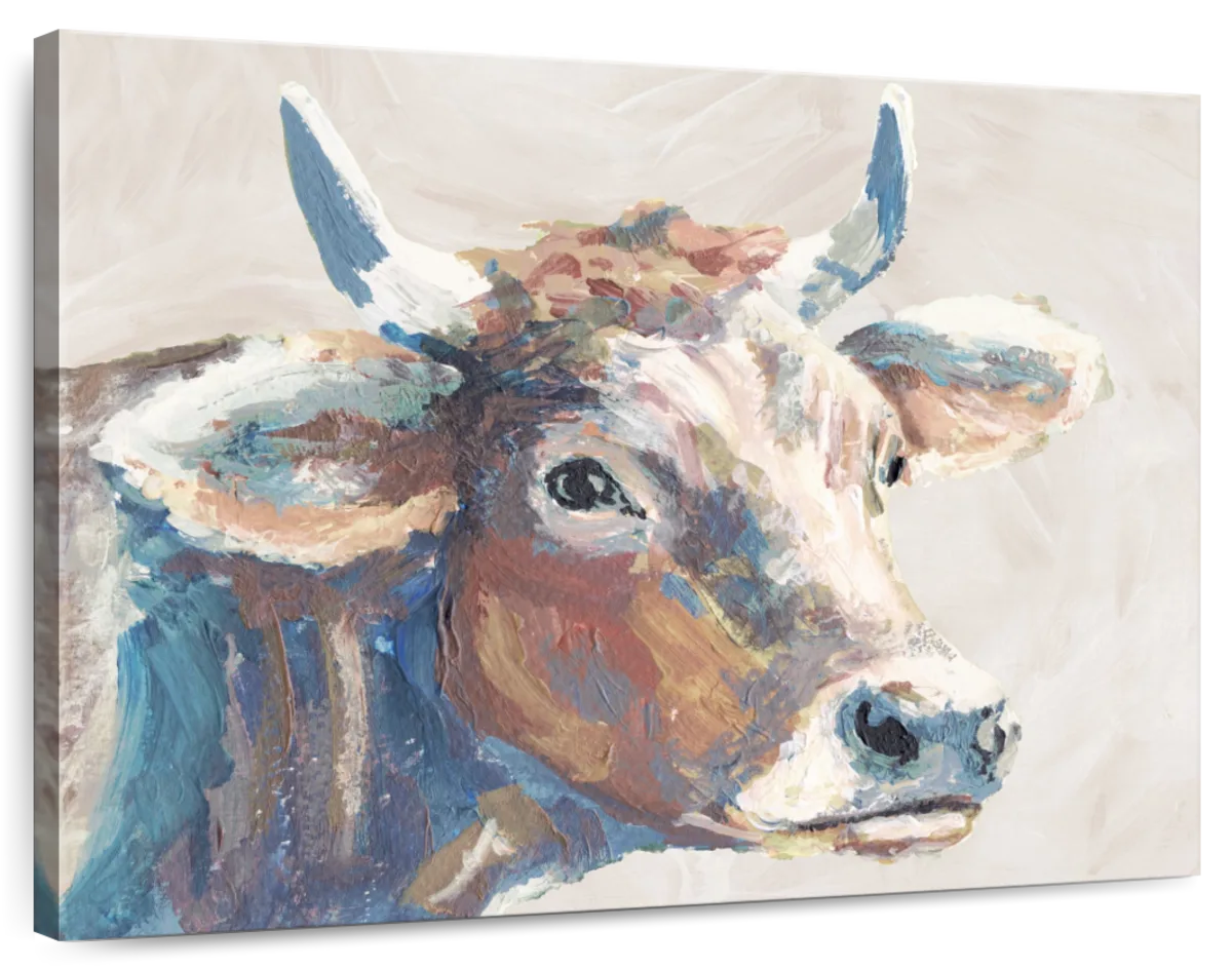 Mountain Cow Wall Art | Painting | by Errico & Slyp