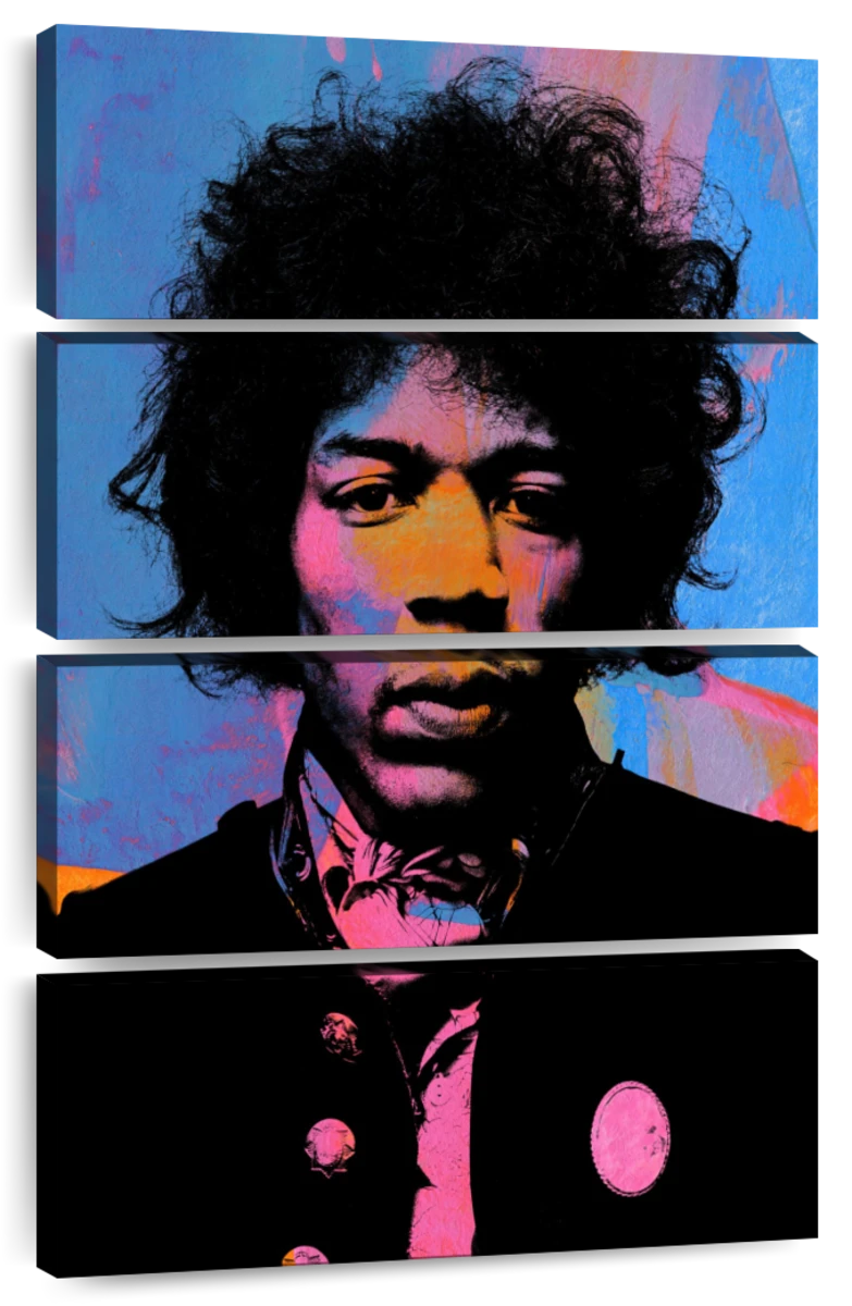 pop art jimi hendrix