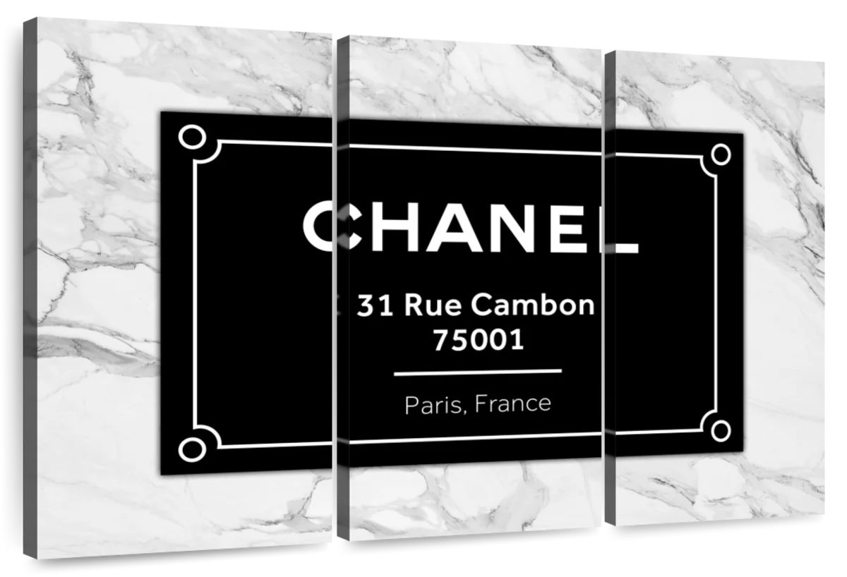CHANEL Canvas 31 Rue Cambon Phone Holder Black 1259558