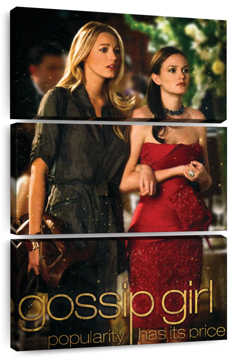 Gossip Girl Dressed Up BFF Art: Canvas Prints, Frames & Posters