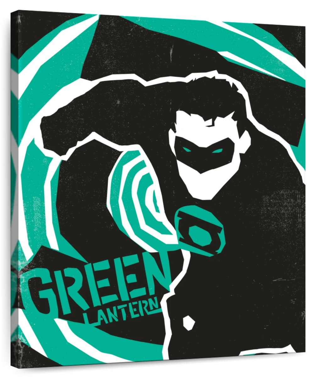 green lantern silhouette