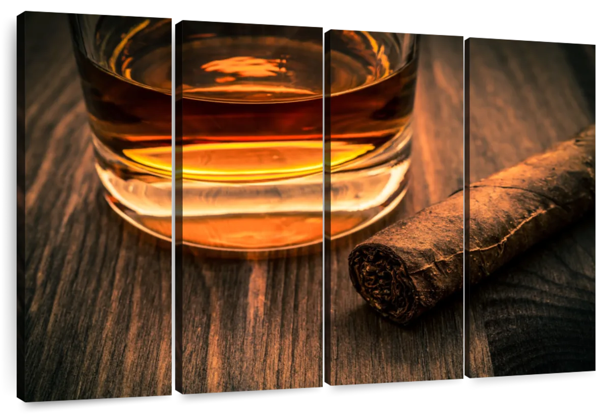 scotch and cigar art