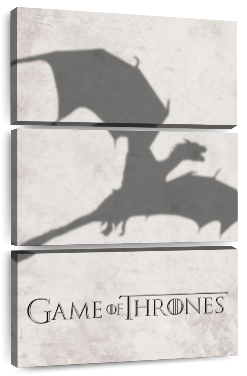 game of thrones season 3 poster dragon