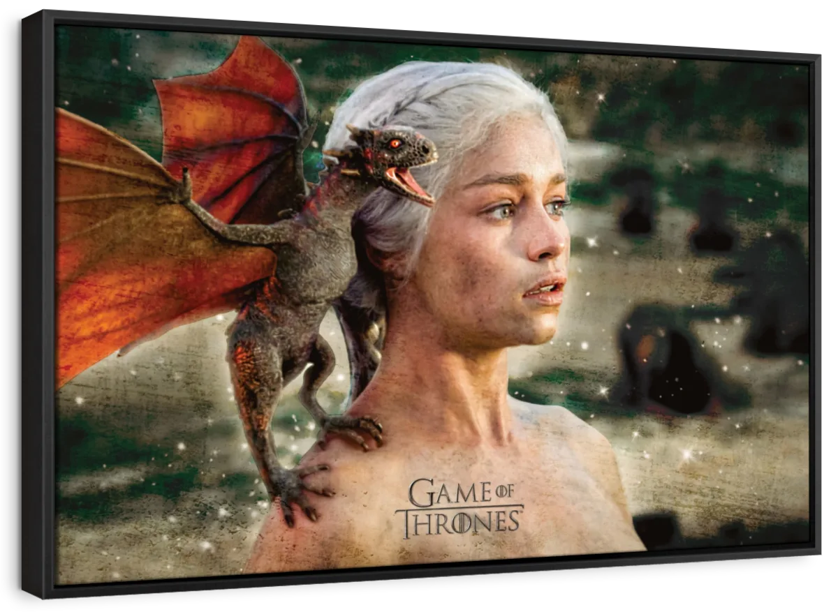 game of thrones season 3 poster dragon