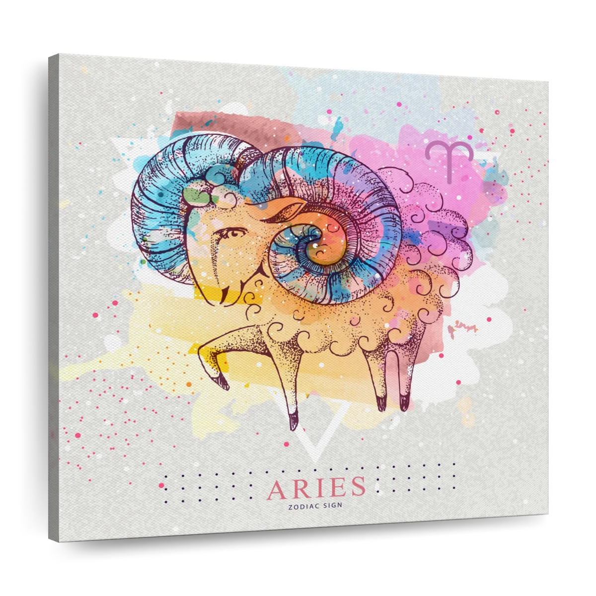 aries sign drawings