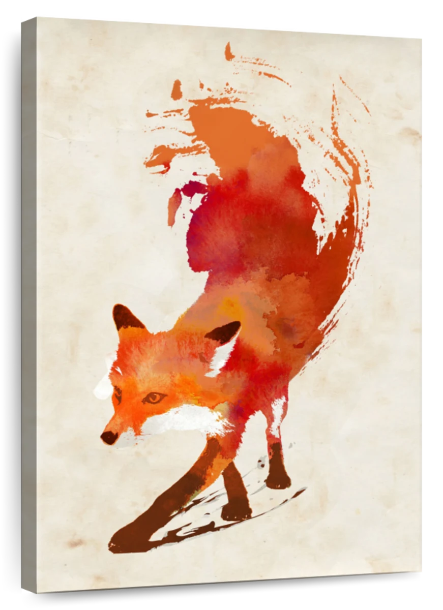 fox painting