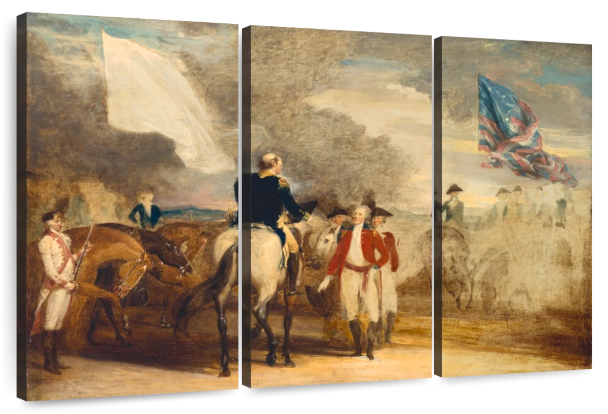 surrender of cornwallis painting