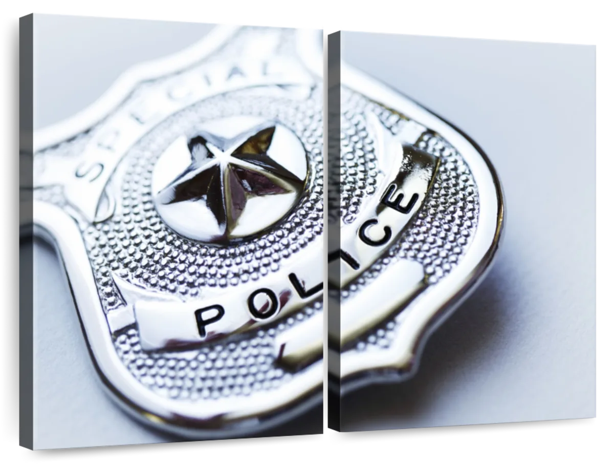 police badge wallpaper