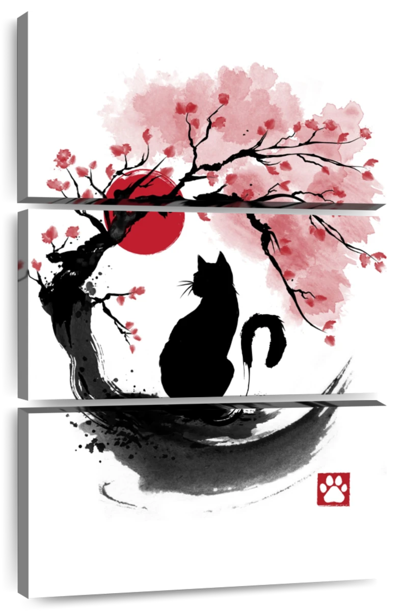 Japan Traditional Sumi-e Painting Wall Mural - Murals Your Way