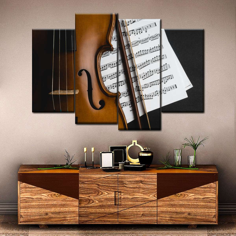 Violin Practice Sheets Wall Art | Photography