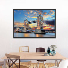 Tower Bridge At Dusk Wall Art | Photography