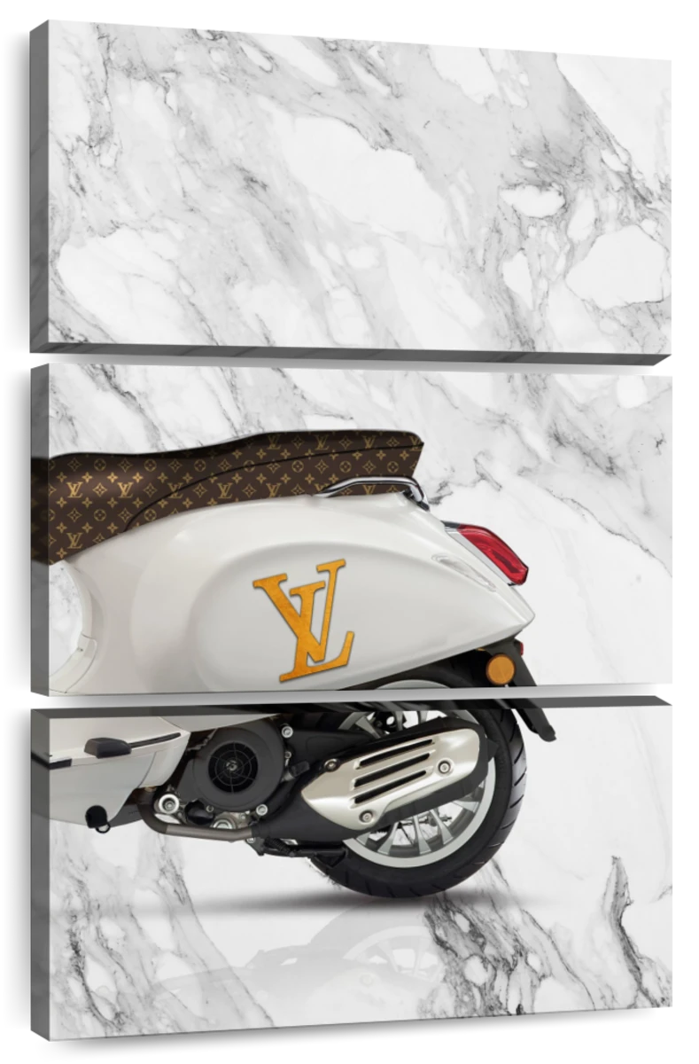 Vespa Louis Vuitton II Art: Canvas Prints, Frames & Posters
