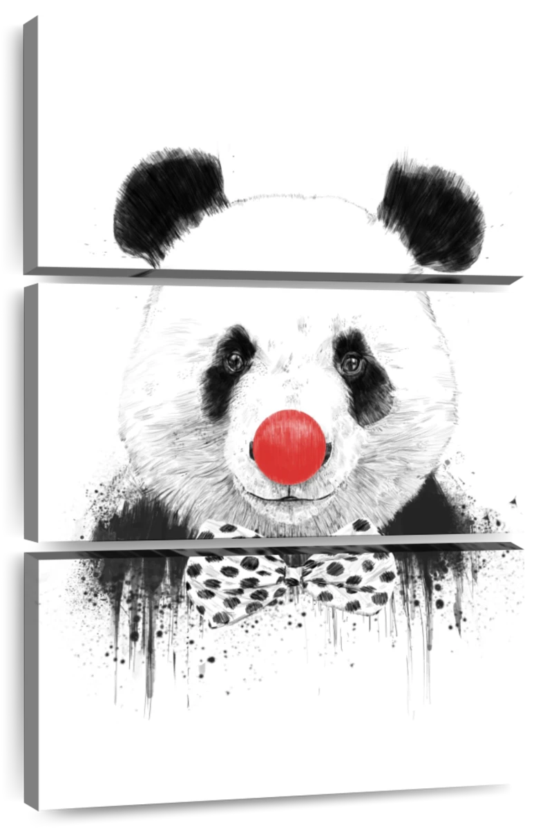 Panda practicing Yoga Art Print by panimagine