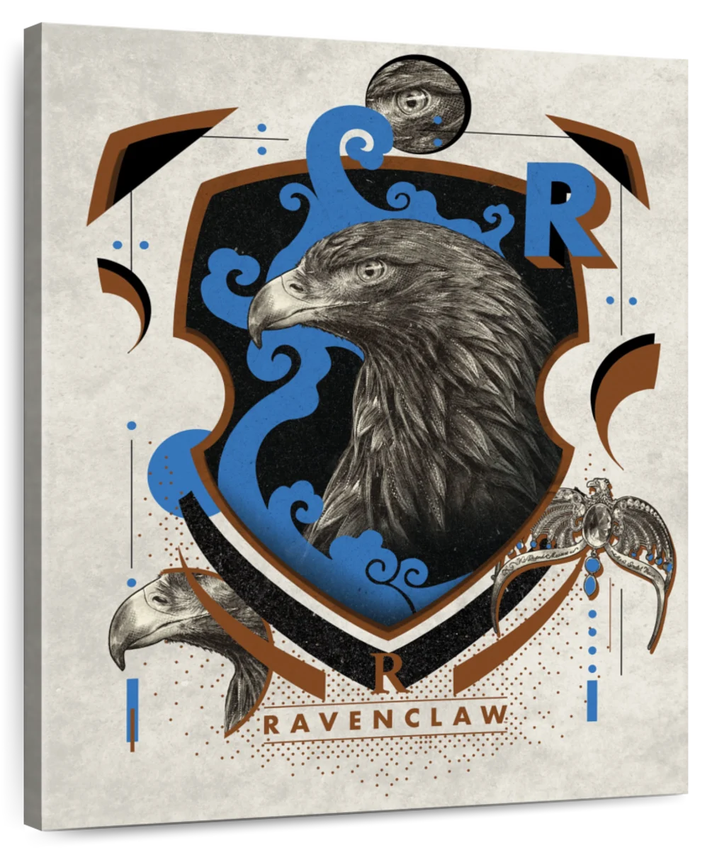 Why is the Ravenclaw symbol an eagle