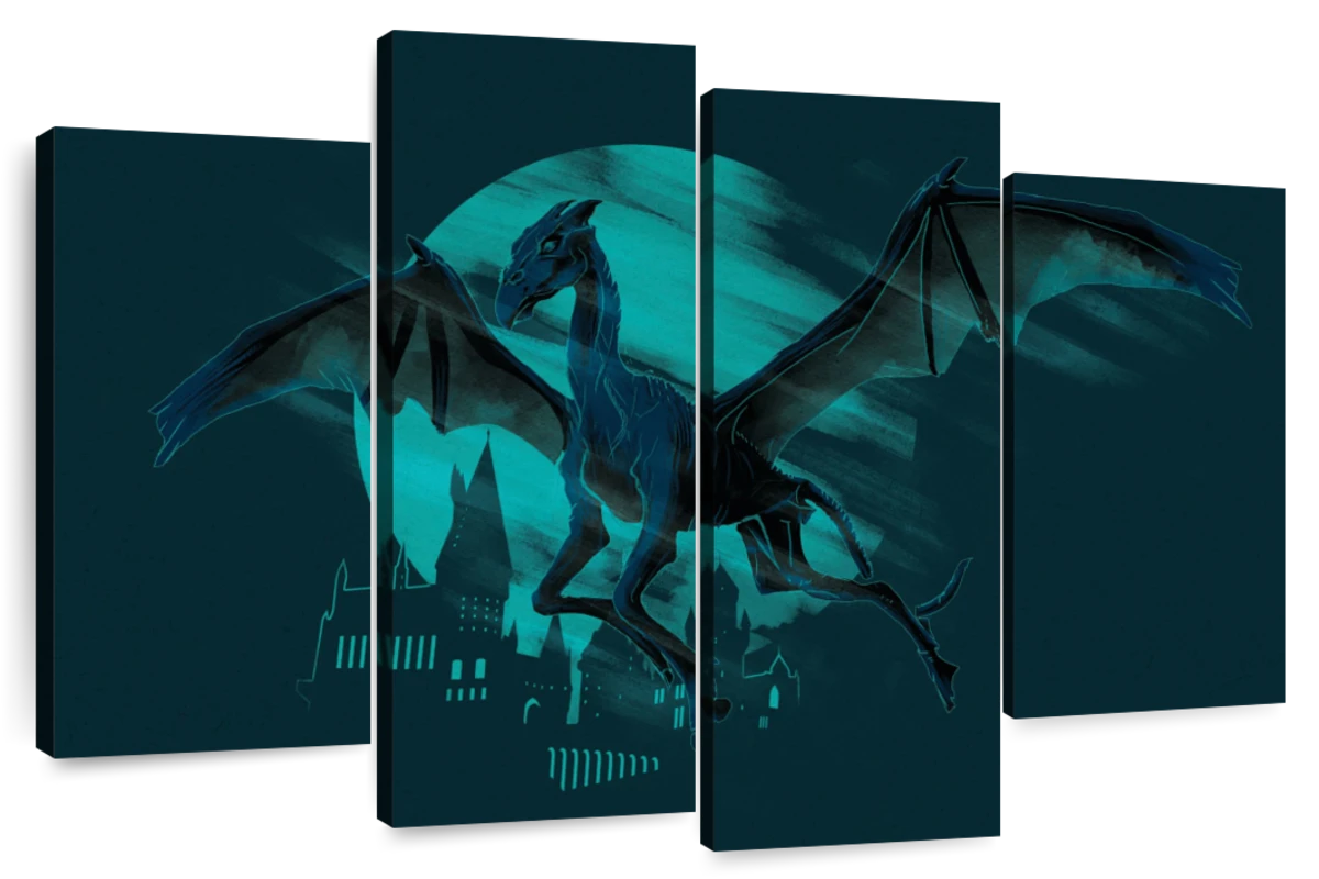 Überraschend günstig Harry Potter Prints, & Frames Posters Canvas Thestral Art