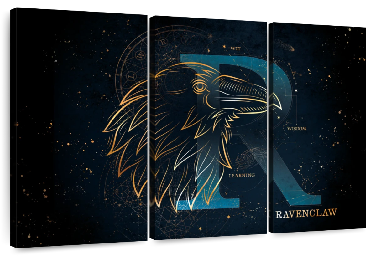 Harry Potter Ravenclaw House Eagle Art: Canvas Prints, Frames & Posters