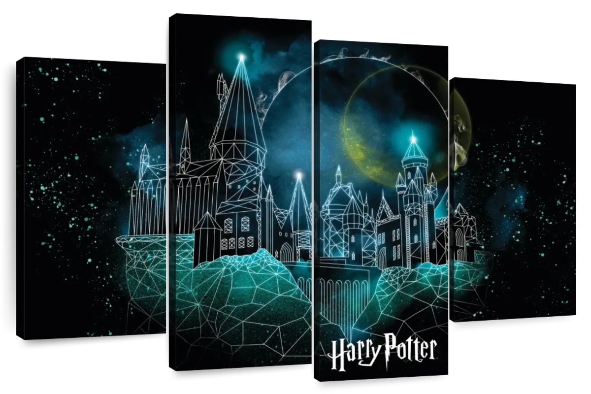Hogwarts School of Witchcraft and Wizardry Paint by Numbers