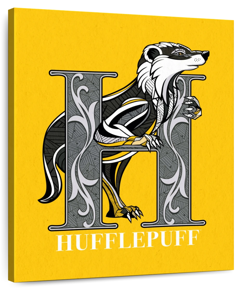 Hufflepuff Harry Potter Paint By Numbers 