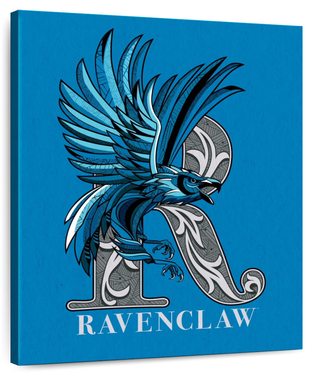 Harry Potter Ravenclaw Pattern R Wall Art