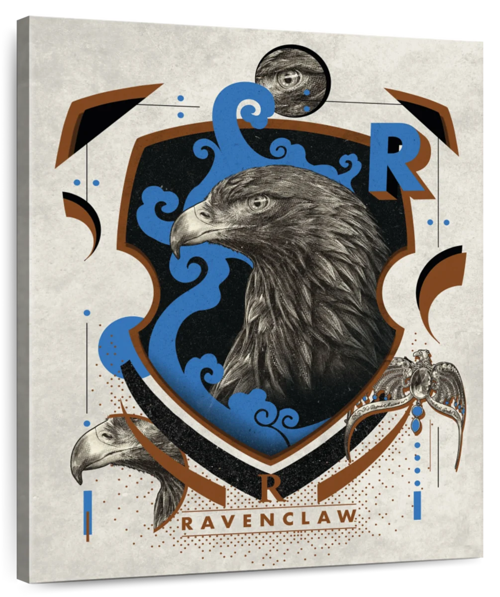 Harry Potter Ravenclaw Symbols Wall Art