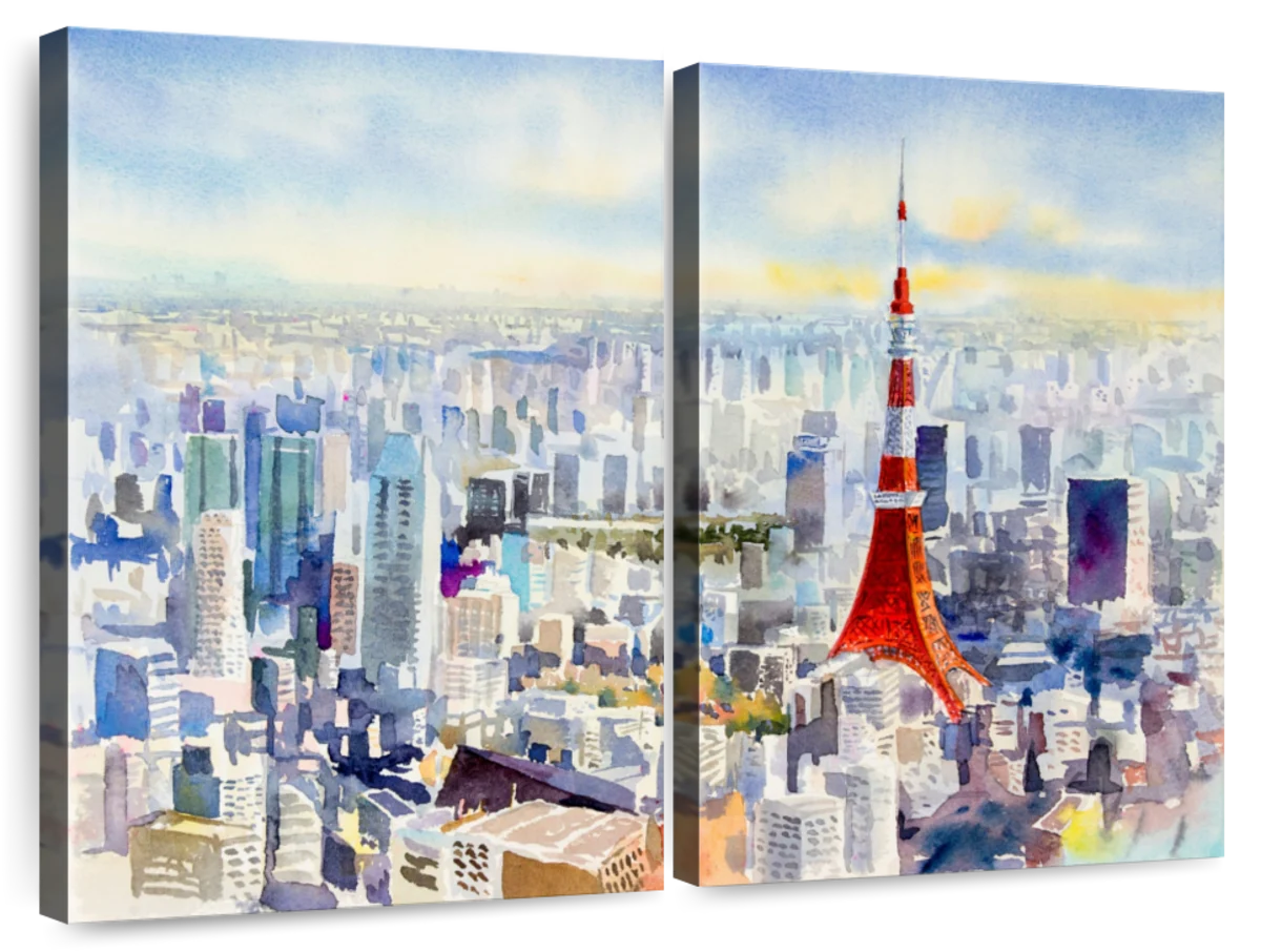 Tokyo Wall Art  Paintings, Drawings & Photograph Art Prints - Page 3