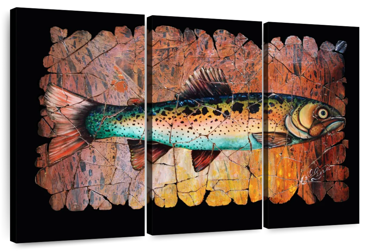 Trout Wall Art  Paintings, Drawings & Photograph Art Prints