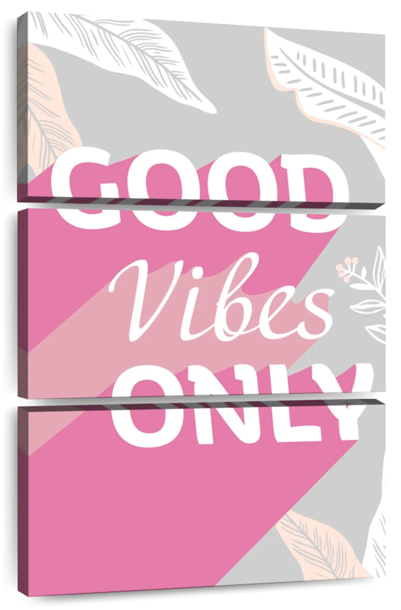 Wall Art Print, Good vibes only #2