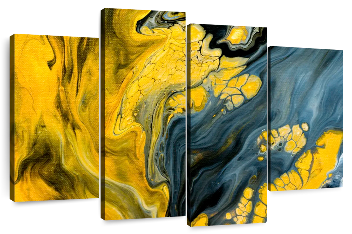 Marbled Abstract Wall Art | Painting