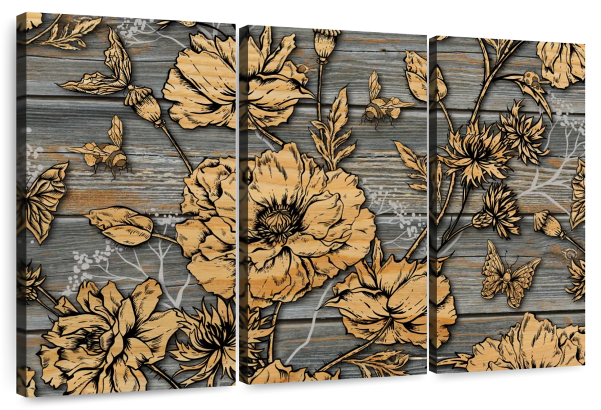 Rustic Floral Wall Art | Photography