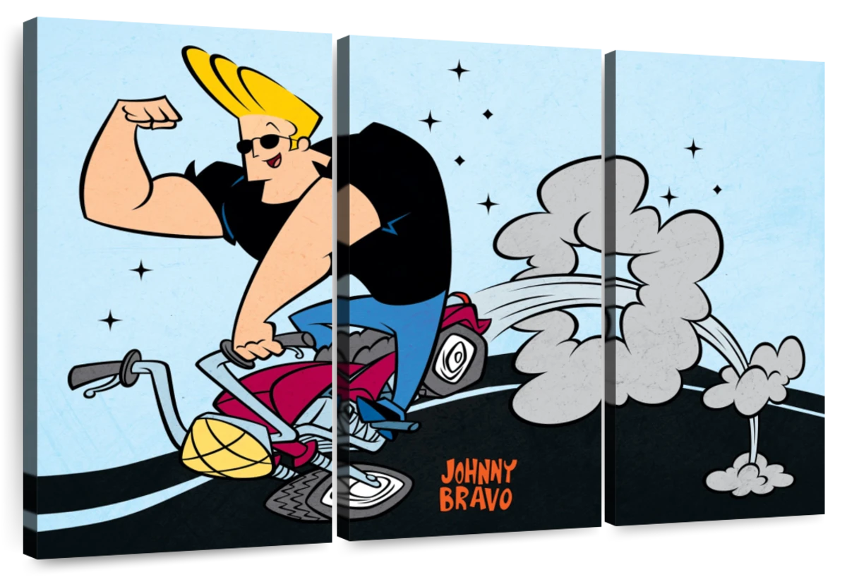 Johnny Bravo Print Digital Download -  Canada