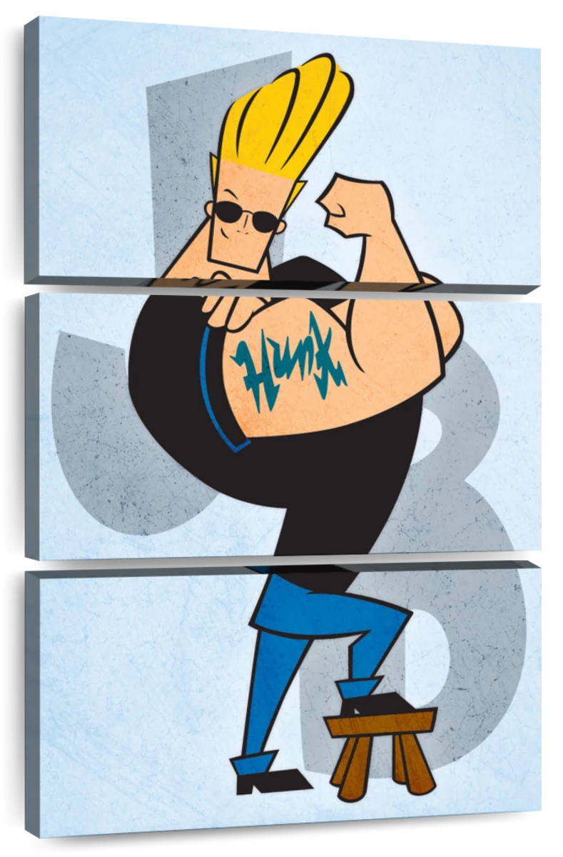 Johnny Bravo Print Digital Download -  Canada