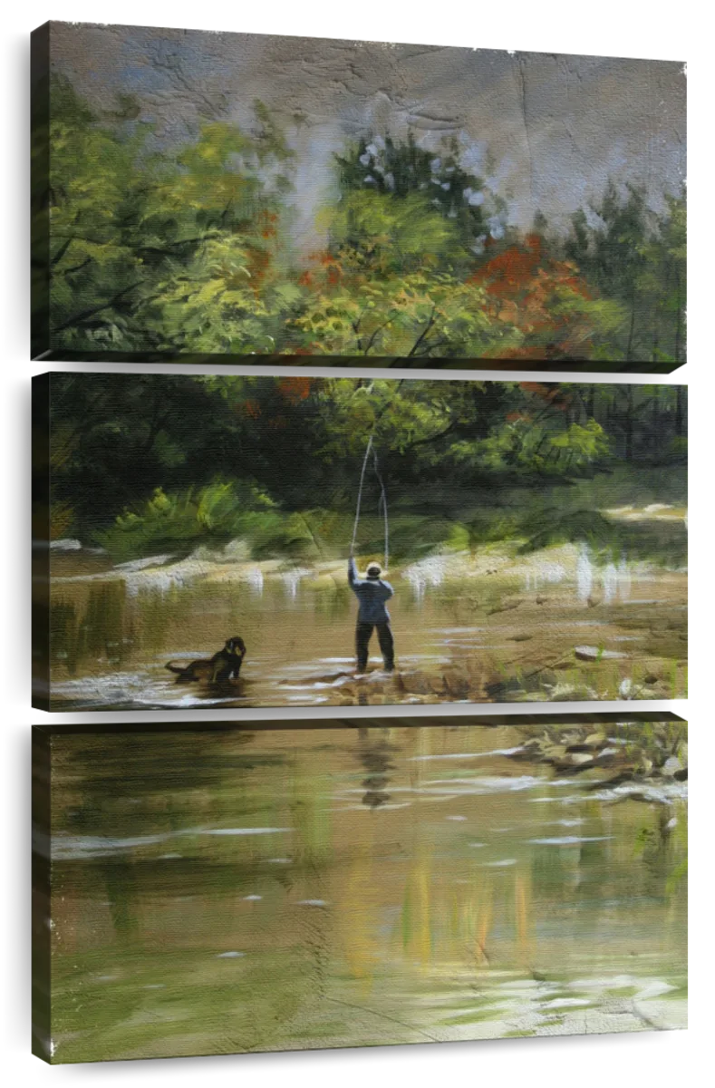 Fly Fishing Art: Canvas Prints, Frames & Posters