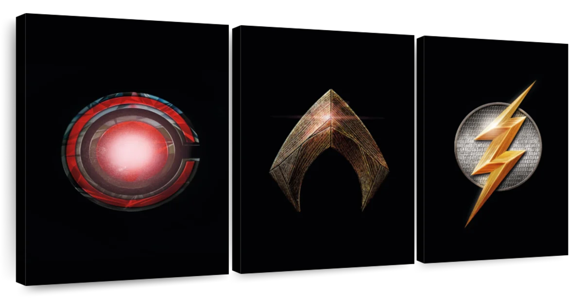 justice league cyborg symbol