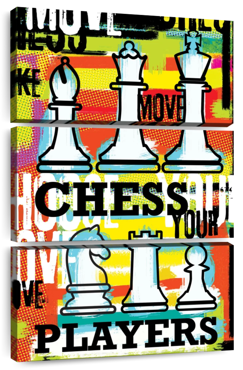 Chess Poster - Set up and Piece movement