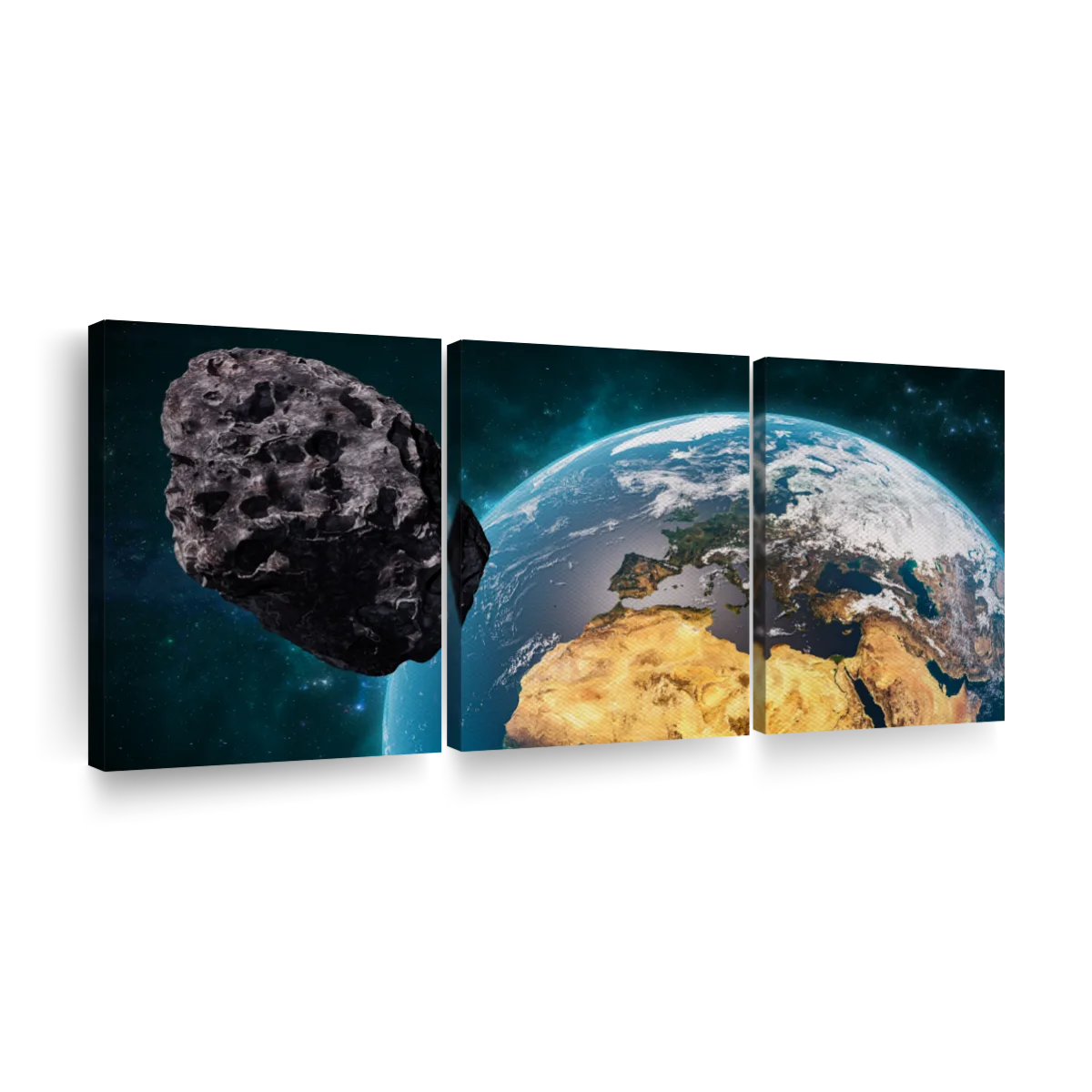transparent asteroid moon