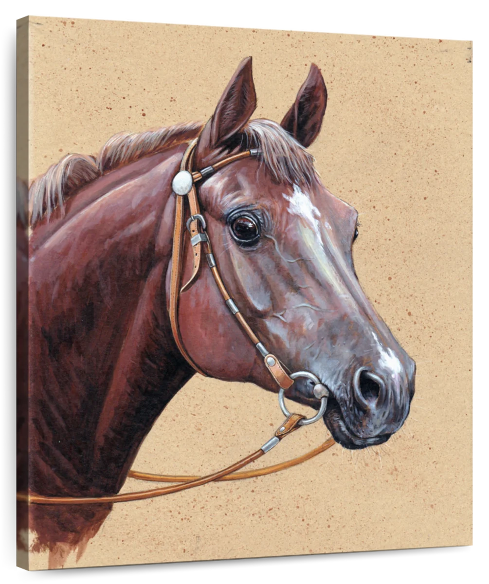 realistic horse painting