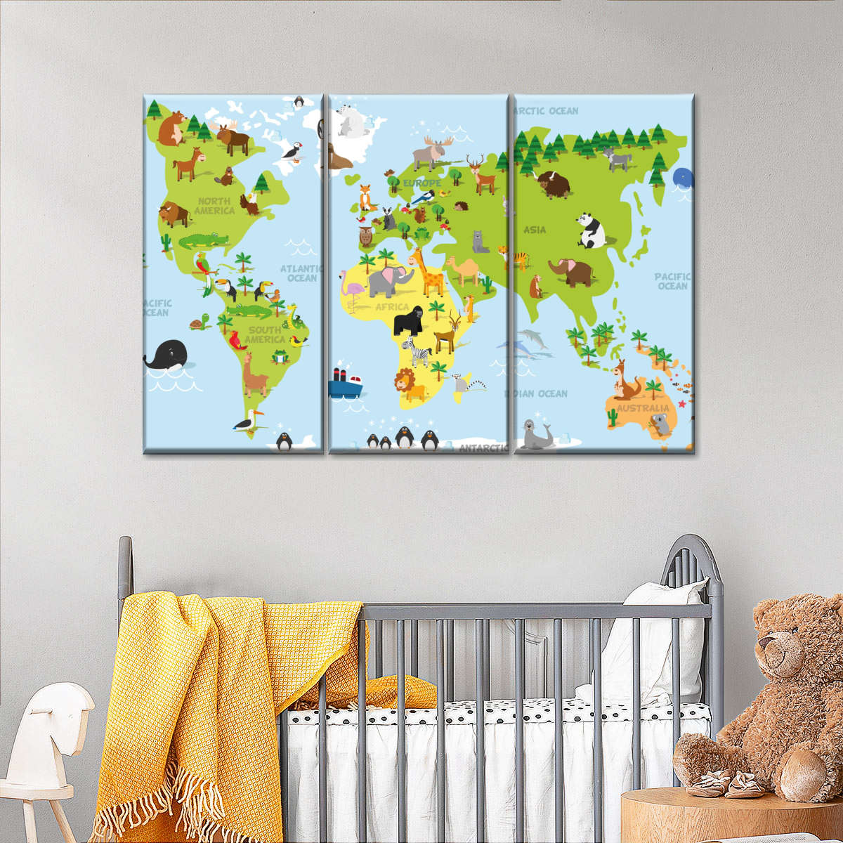 World Map For Kids Wall Art Digital Art   Kids 49 67387e09 C1c7 4d93 Ae69 8e97eca3f726 