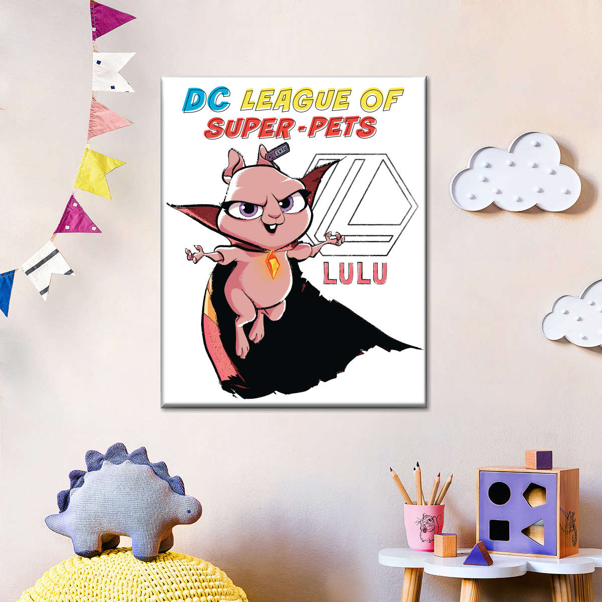 DC League Of Super-Pets Villain Lulu Wall Art